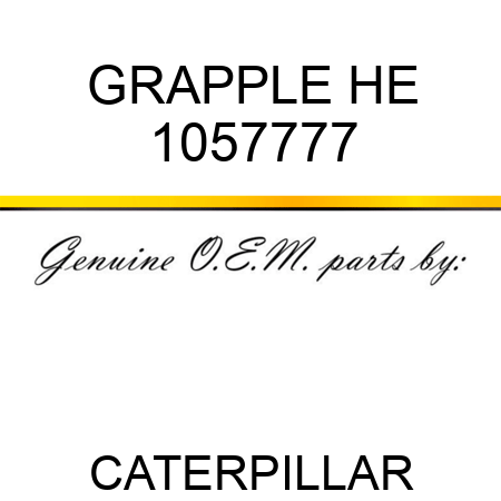 GRAPPLE HE 1057777