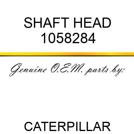 SHAFT HEAD 1058284