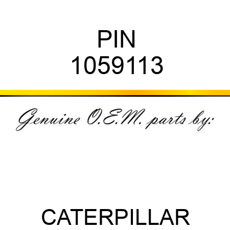 PIN 1059113
