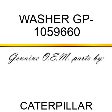WASHER GP- 1059660