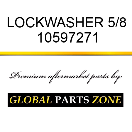 LOCKWASHER 5/8 10597271