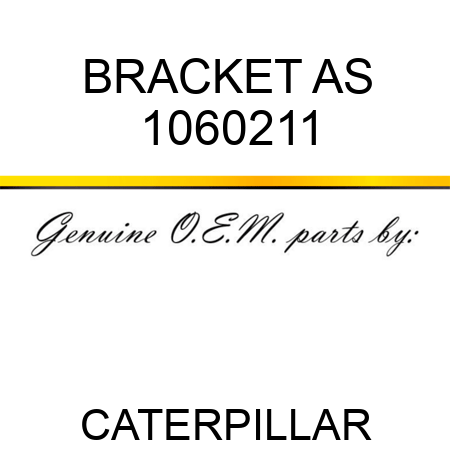 BRACKET AS 1060211