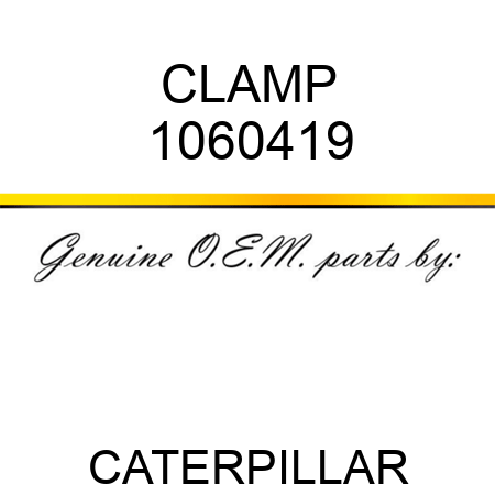 CLAMP 1060419
