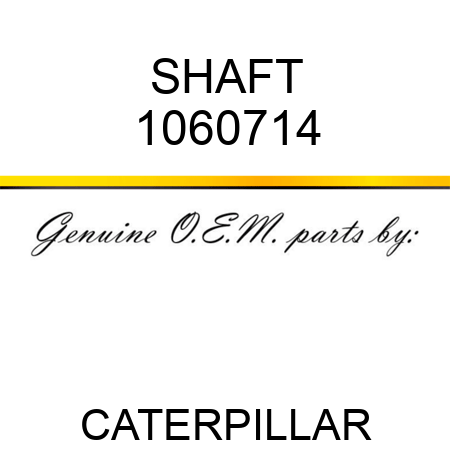 SHAFT 1060714