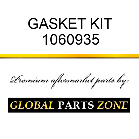 GASKET KIT 1060935
