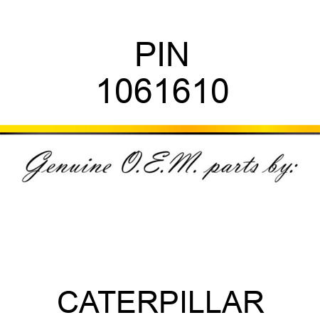 PIN 1061610