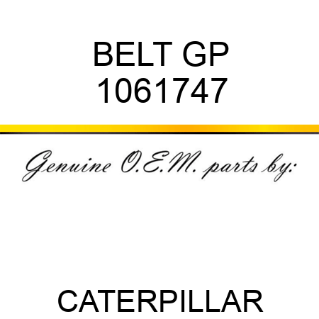 BELT GP 1061747