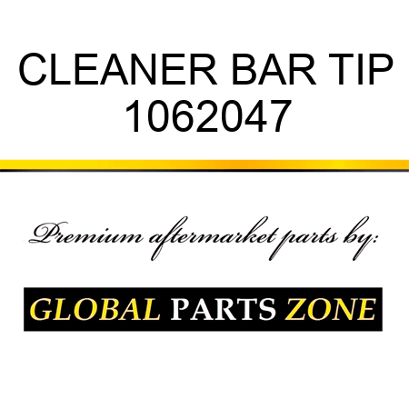 CLEANER BAR TIP 1062047