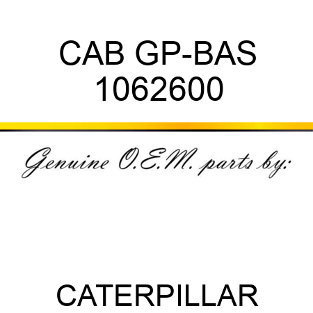 CAB GP-BAS 1062600