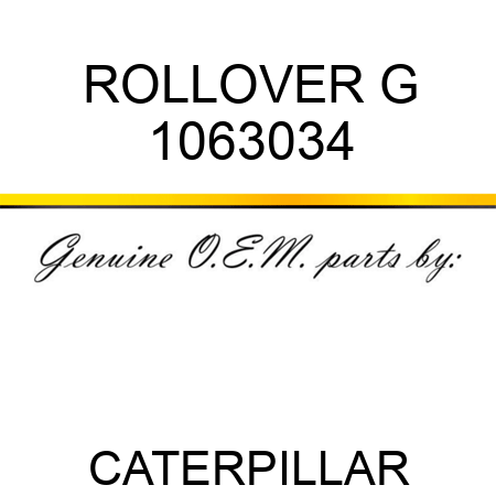 ROLLOVER G 1063034