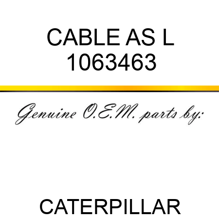 CABLE AS L 1063463