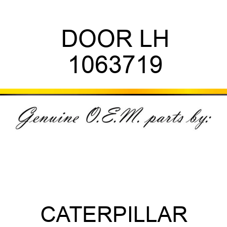 DOOR LH 1063719