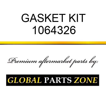 GASKET KIT 1064326