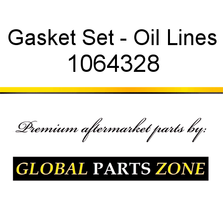 Gasket Set - Oil Lines 1064328