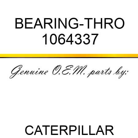BEARING-THRO 1064337