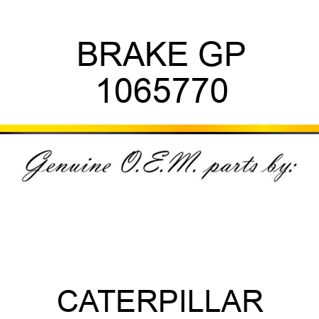 BRAKE GP 1065770