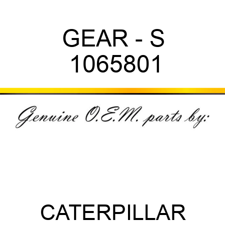 GEAR - S 1065801