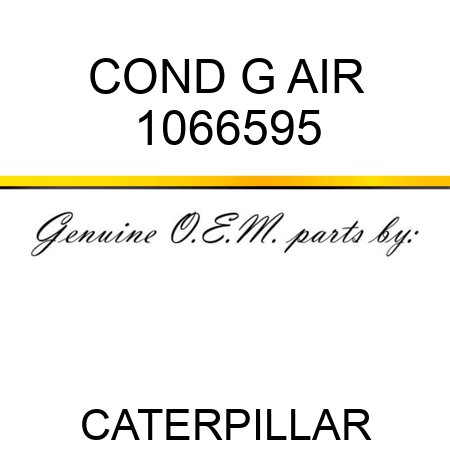 COND G AIR 1066595