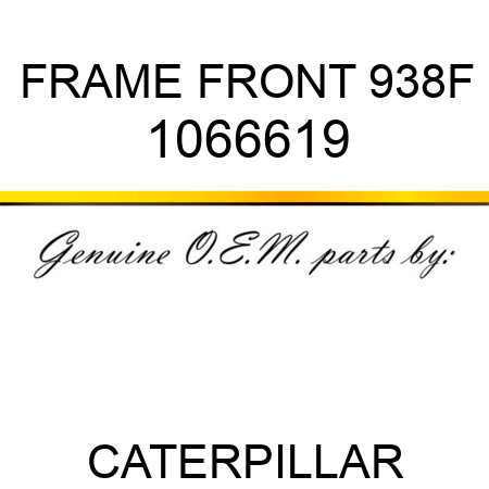 FRAME FRONT 938F 1066619