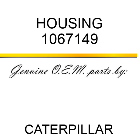 HOUSING 1067149