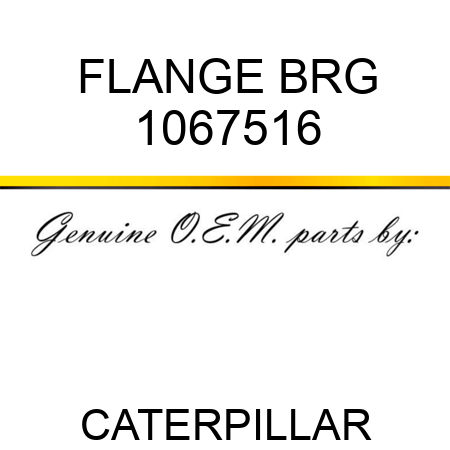 FLANGE BRG 1067516
