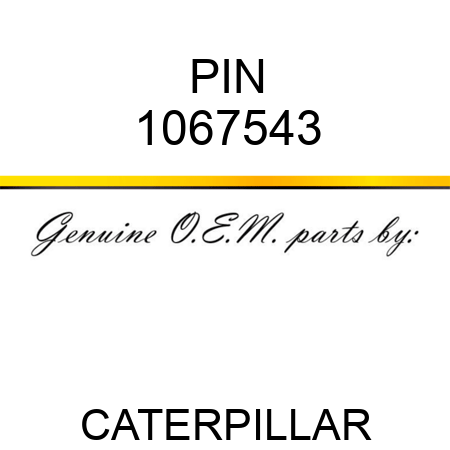 PIN 1067543