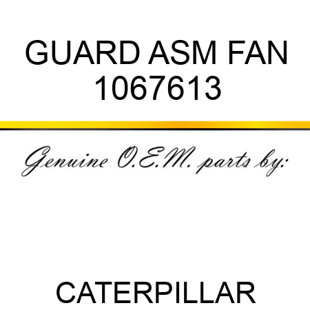 GUARD ASM FAN 1067613