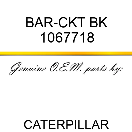 BAR-CKT BK 1067718