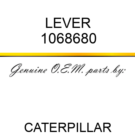 LEVER 1068680