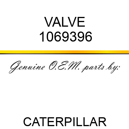 VALVE 1069396