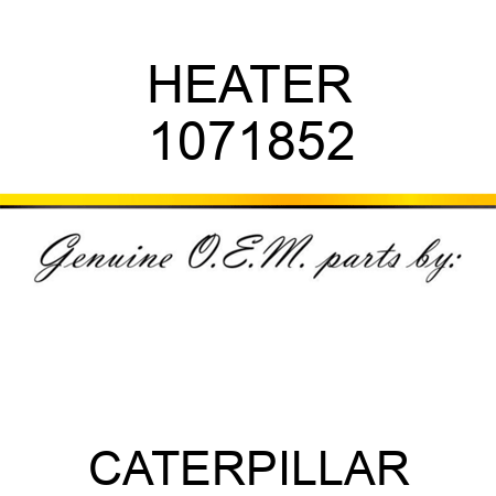 HEATER 1071852