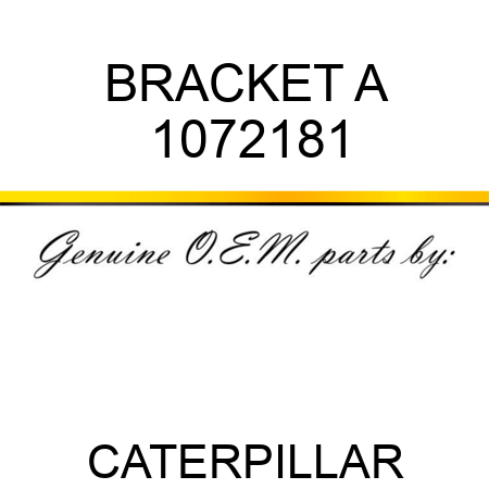 BRACKET A 1072181