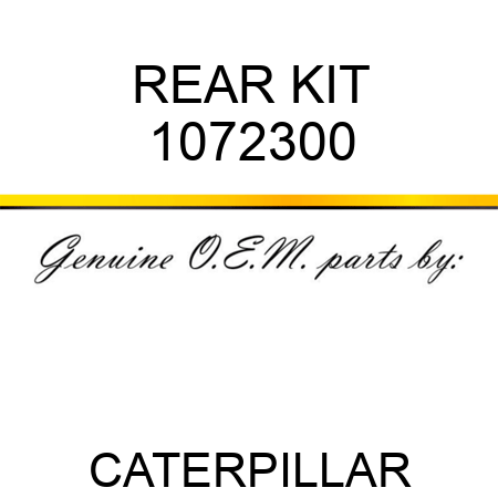 REAR KIT 1072300
