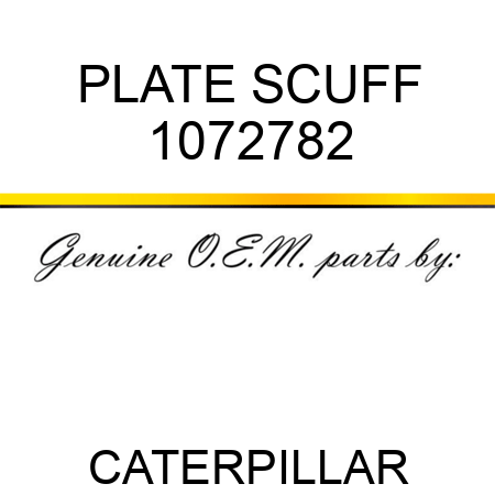PLATE SCUFF 1072782