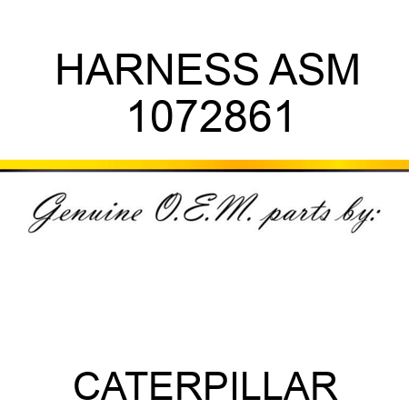 HARNESS ASM 1072861
