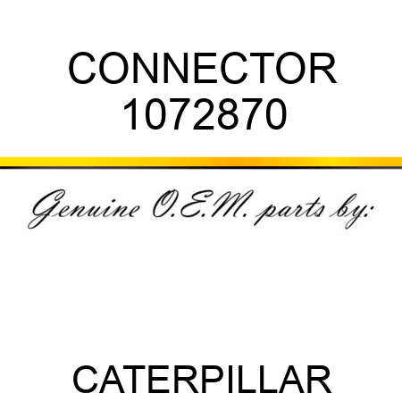 CONNECTOR 1072870