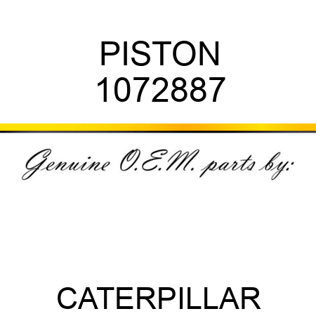 PISTON 1072887