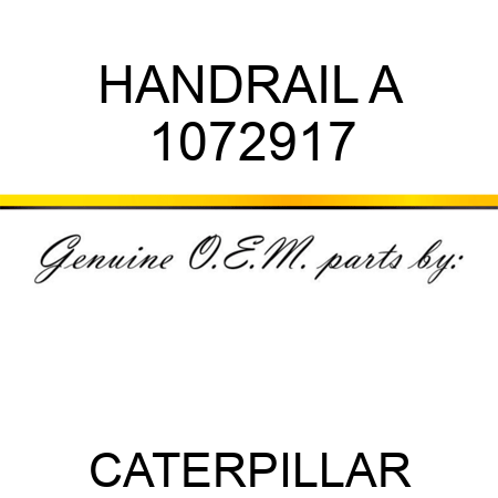 HANDRAIL A 1072917