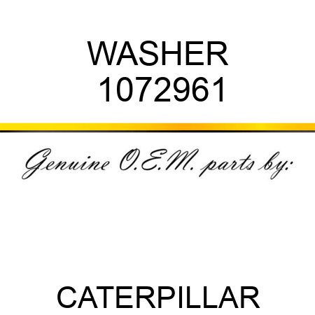 WASHER 1072961