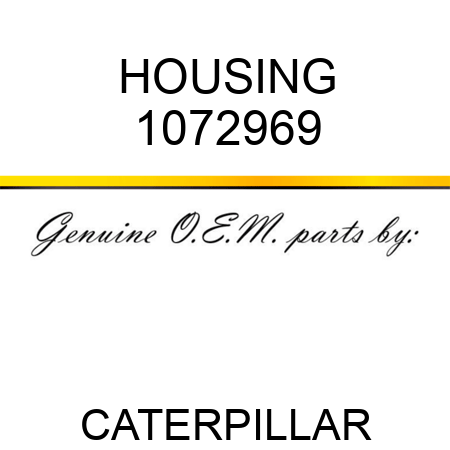 HOUSING 1072969