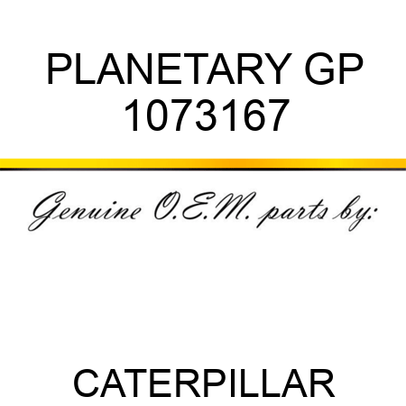 PLANETARY GP 1073167
