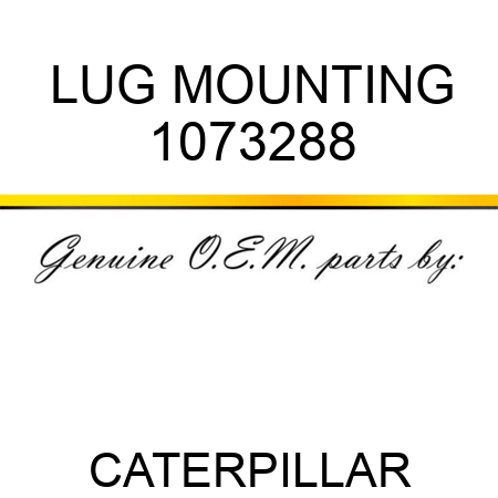 LUG MOUNTING 1073288