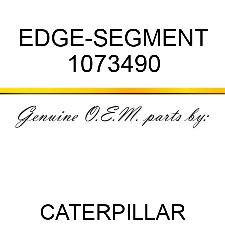 EDGE-SEGMENT 1073490