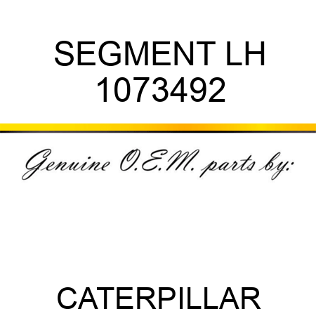 SEGMENT LH 1073492