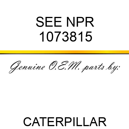 SEE NPR 1073815