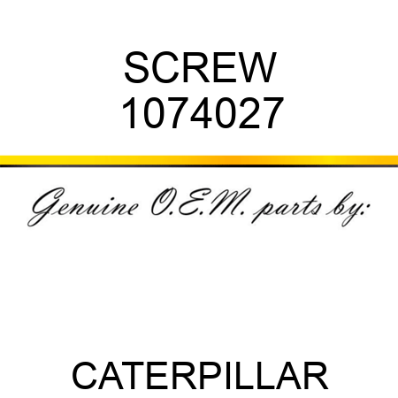SCREW 1074027