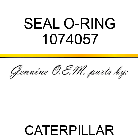 SEAL O-RING 1074057