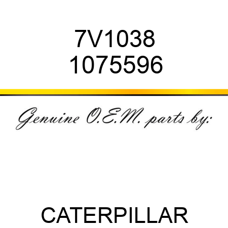 7V1038 1075596