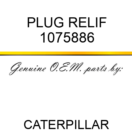 PLUG RELIF 1075886
