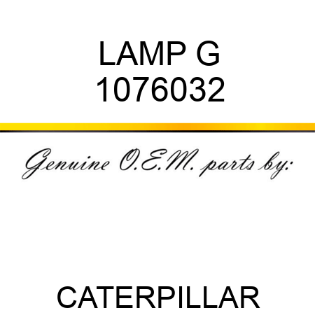 LAMP G 1076032
